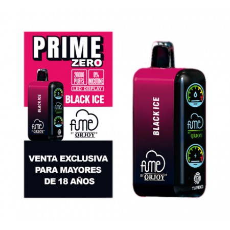 Vaper Fume Prime Zero Black Ice (Mora Ice) 20.000 puff 0% Nic