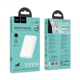 Power Bank Carga Inalambrica Hoco J141 10000mAh Blanca