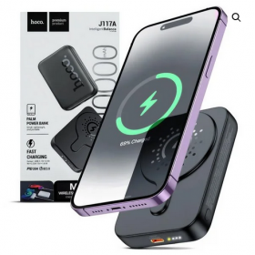 Power Bank Carga Inalambrica Hoco J117A 10000mAh Negra