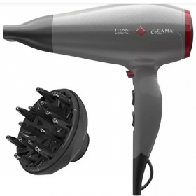 Secador de Pelo Gama Titan Keratin Gris