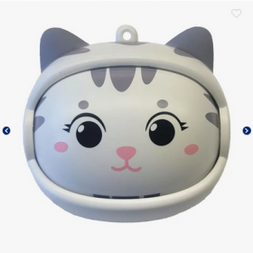 Audifonos Bluetooth Fiddler Cat Kawaii Rolling Face