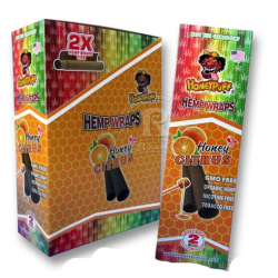 Papelillos Honey Puff Hemp Wrap Naranja