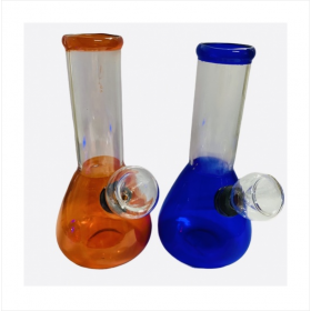 Mini Bong Pyrex Diseños 14cm. Aprox. Cod. 68475