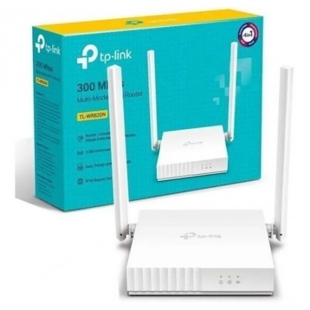 Router Inalámbrico TP-Link 300 Mbps TL-WR820N Multi-Modo