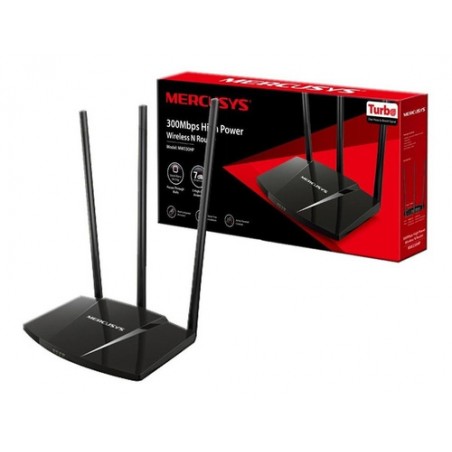 Router Inalámbrico Mercusys N 300Mbps High Power Turbo MW330HP