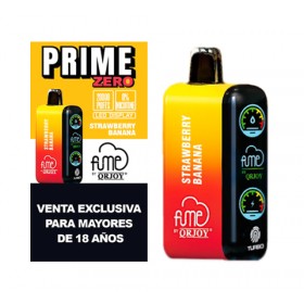 Vaper Fume Prime Zero Strawberry Banana 20.000 puff 0% Nic