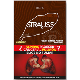 Tabaco Strauss Chocolate 45 grs.