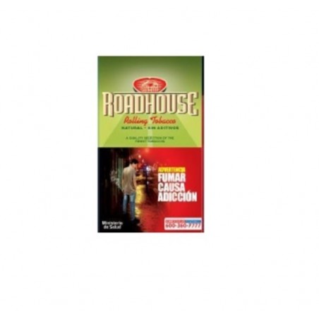 Tabaco Roadhouse Verde Natural Sin Aditivos 40 grs.