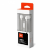 Audifonos JBL C50hi In Ear Manos Libres Blanco