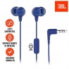 Audifonos JBL C50hi In Ear Manos Libres Azul