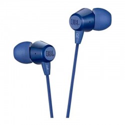 Audifonos JBL C50hi In Ear Manos Libres Azul