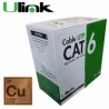 Caja Cable de Red Cat6e Cobre UTP 305 Mt