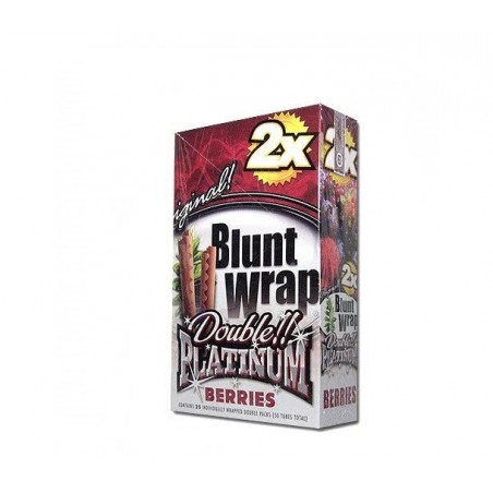 Papelillos Blunt Wrap Platinium x2 Berries