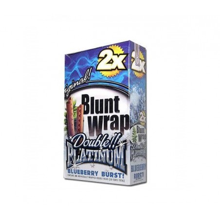 Papelillos Blunt Wrap Platinium x2 Blueberry ( Arándano)