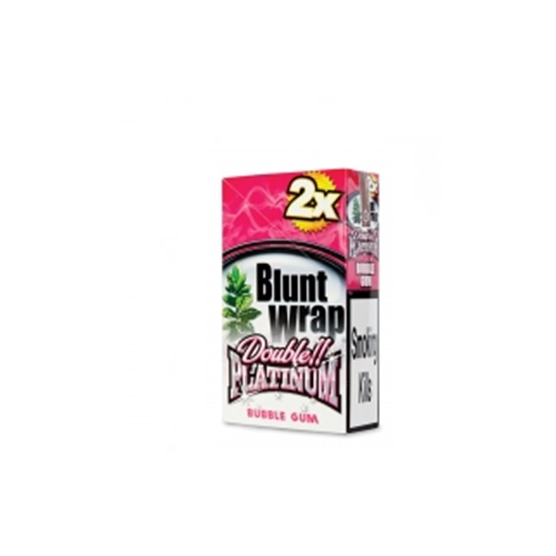 Papelillos Blunt Wrap Platinium x2 Bubble Gum