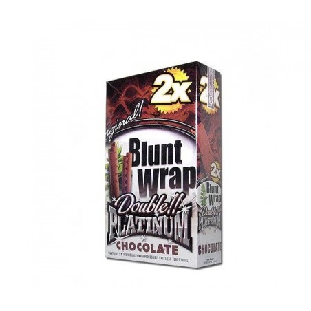 Papelillos Blunt Wrap Platinium x2 Chocolate