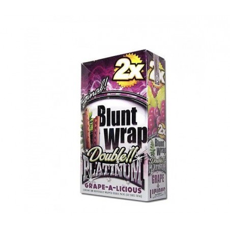 Papelillos Blunt Wrap Platinium x2 Grape ( Uva Morada)