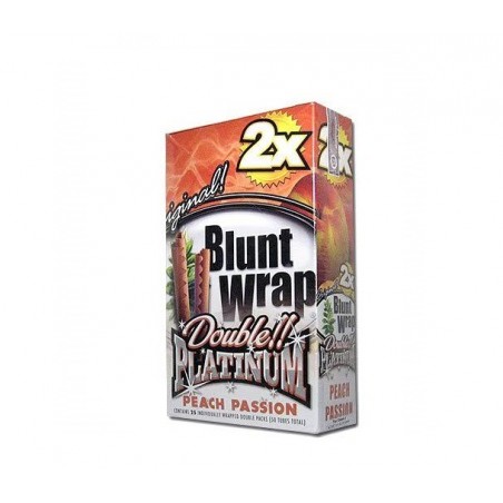 Papelillos Blunt Wrap Platinium x2 Peach