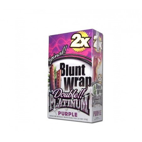 Papelillos Blunt Wrap Platinium x2 Purple ( Frutos Rojos)