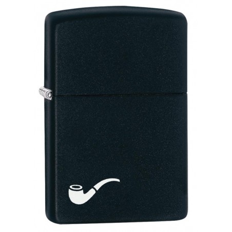 Encendedor Zippo Black Matte Pipe Ligher