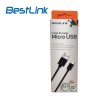 Cable cargador de 2,4amp micro USB