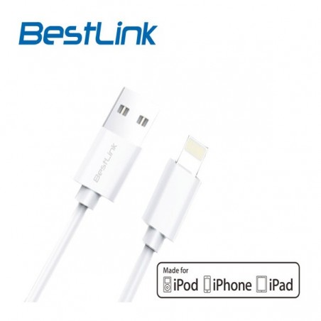 Cable Lightning de 2,4Amp certificado iPhone