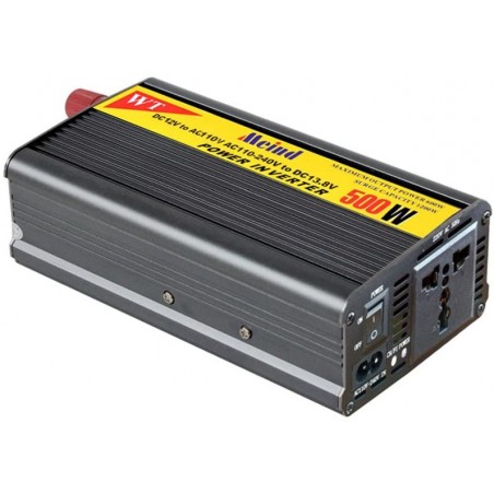 Inversor Voltaje 500w 12V 220v Encendedor USB