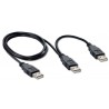 Cable USB Para Cofre Disco Duro USB 2.0