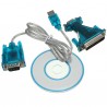 Cable Impresora USB 2.0 a RS232 + DB25P