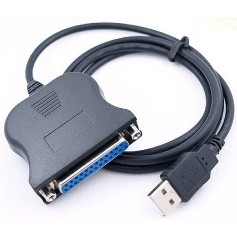 Cable Impresora USB 2.0 a Paralelo 25 Pin
