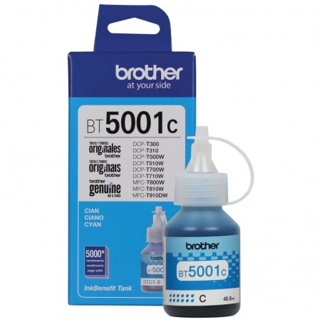 Tinta Impresora Brother BT5001C cyan