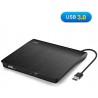 Grabador Reproductor DVD Externo USB 3.0 Ultra Delgado