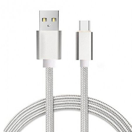 Cable USB a Tipo C 1M Metal Generico