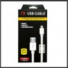 Cable USB a Lightning 2,1A 1.5M Generico