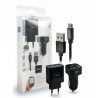 Kit Cargadores Casa y Auto Micro USB Mlab