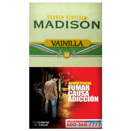 Tabaco Madison Vainilla 45gr