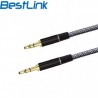 Cable Plus Aux 3.5 M/M 1mt Bestlink BL-CB120