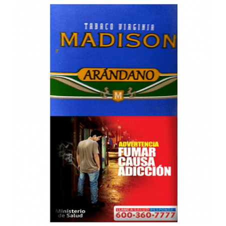 Tabaco Madison Arandano 45gr