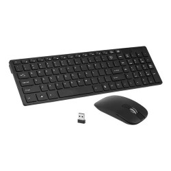 Combo Teclado y Mouse Inalámbrico 2.4g Mod. K06 Negro