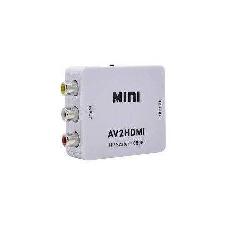 Adaptador AV a HDMI con Sonido