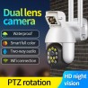 Camara IP WIFI PTZ Exterior Con Doble Camara De 2MPX