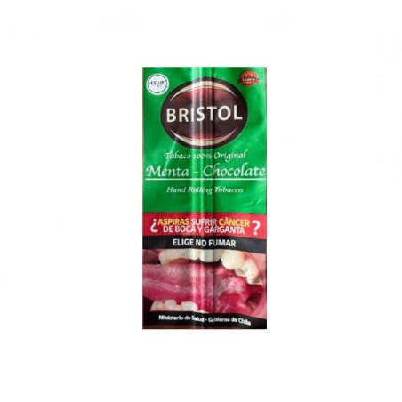 Tabaco Bristol Chocolate Menta 45 grs.