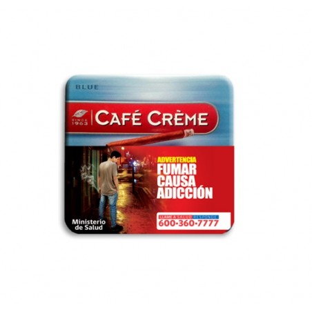 Puritos Cafe Creme Blue (Suave) en Lata 20 Unid.