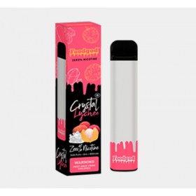 Vape Foodgod Crystal Lychee 0% NIC 2400 PUFFS