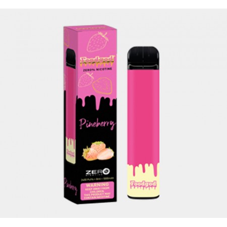 Vape Foodgod Pineberry 0% NIC 2400 PUFFS