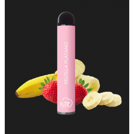 Vaper Fume Ultra Frutilla Platano 2500 Puffs