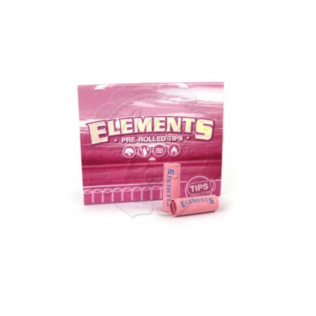 Tips Elements Pink Preenrolados