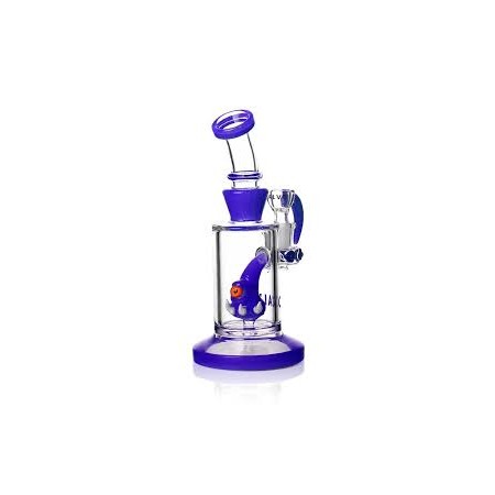 Bong Calvo Glass Monster Rig Purple Blue 19 Cm