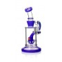 Bong Calvo Glass Monster Rig Purple Blue 19 Cm