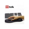 Mousepad de Gel Utek Color Negro